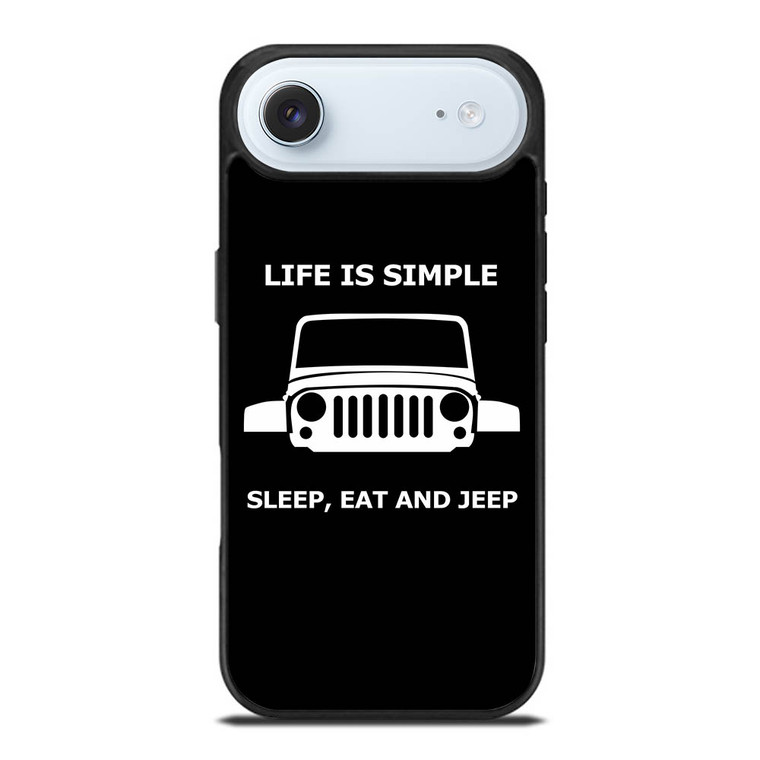 SLEEP EAT AND JEEP iPhone Air Case
