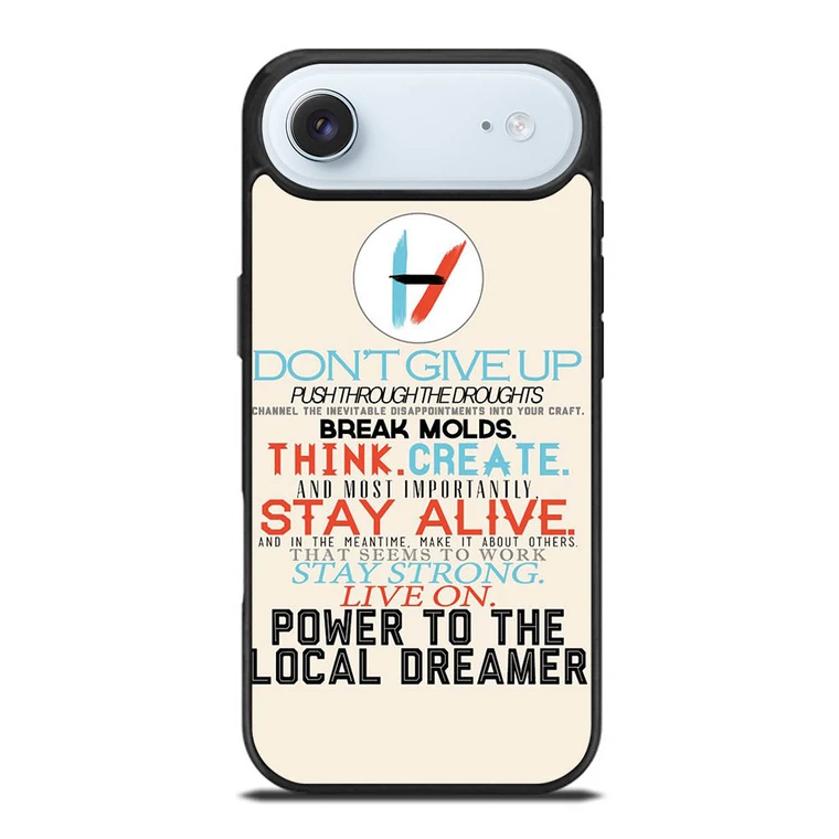 TWENTY ONE PILOTS TITLES iPhone Air Case