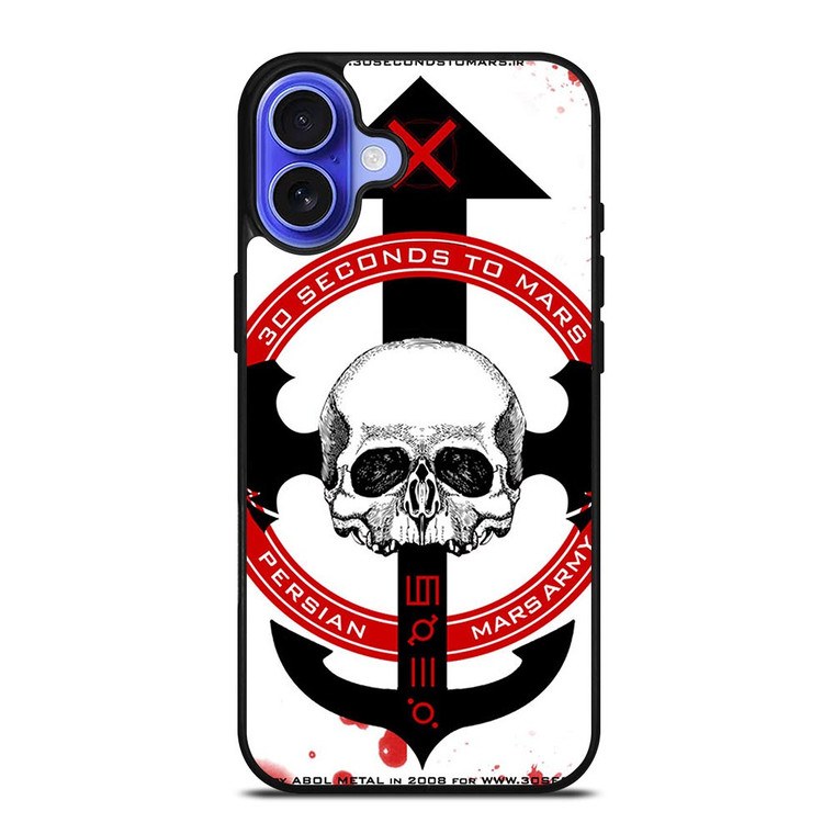 30 SECONDS TO MARS iPhone 16 Case