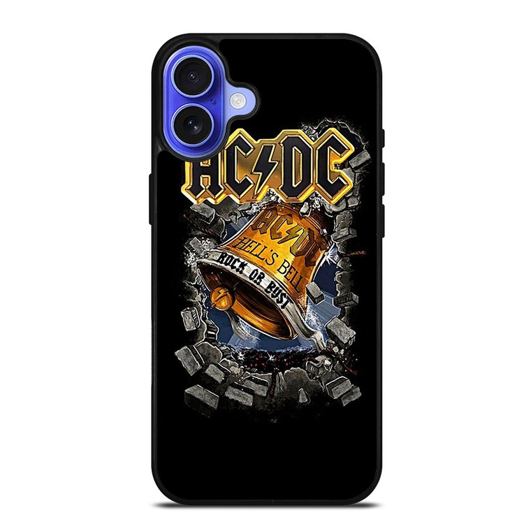 ACDC AC DC BAND HELL'S BELL iPhone 16 Case