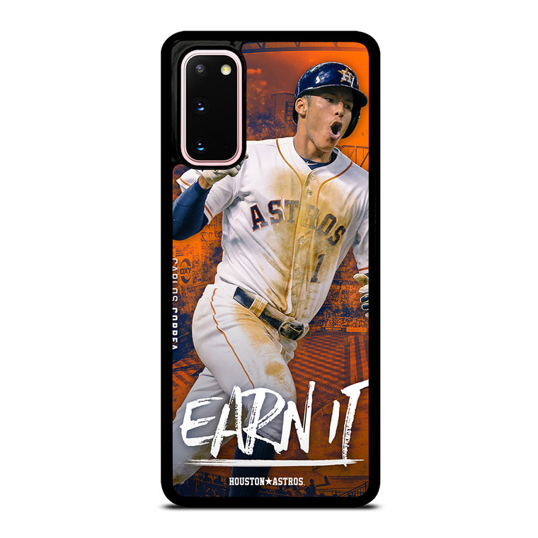 HOUSTON ASTROS CARLOS CORREA Samsung Galaxy S20 Case