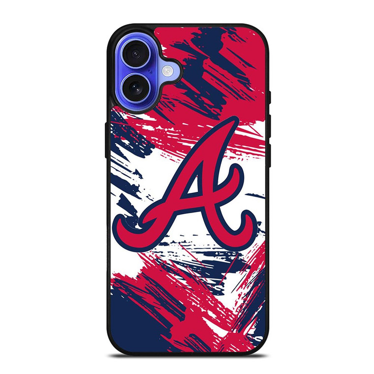 ATLANTA BRAVES LOGO BASEBALL TEAM ICON iPhone 16 Case