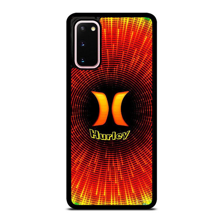 HURLEY ORANGE BLACK LOGO Samsung Galaxy S20 Case