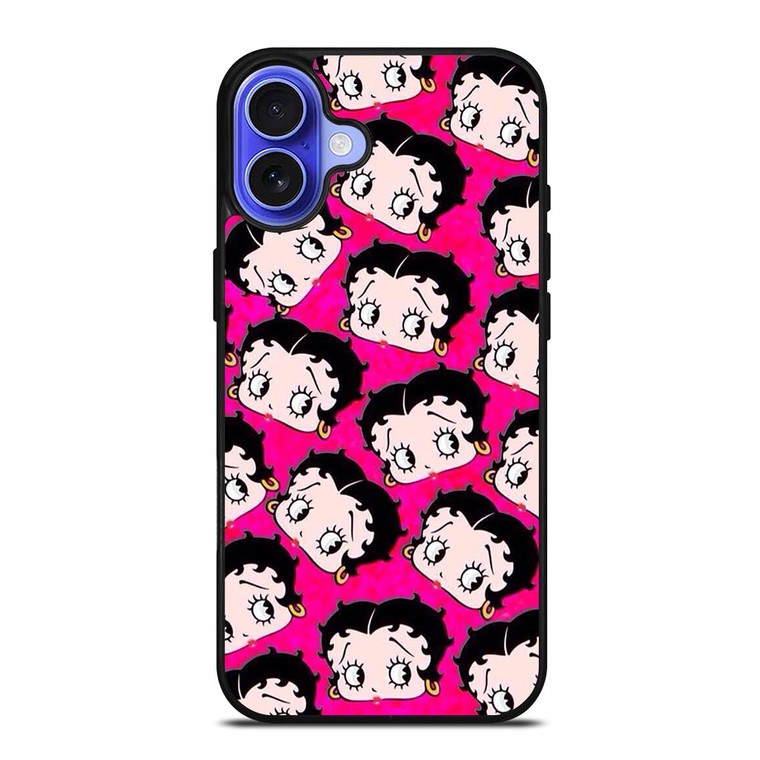 BETTY BOOP FACE COLLAGE iPhone 16 Case