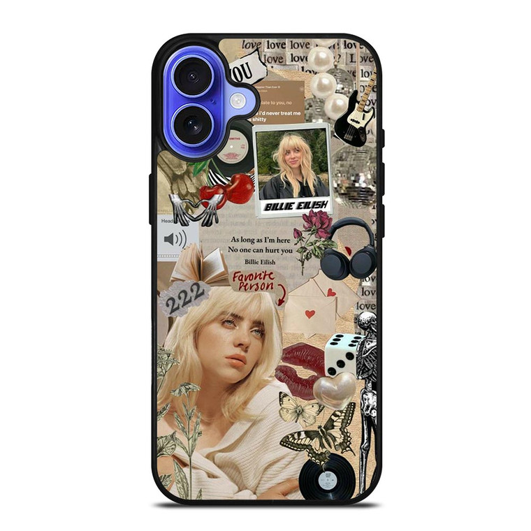 BILLIE EILISH I LOVE YOU iPhone 16 Case