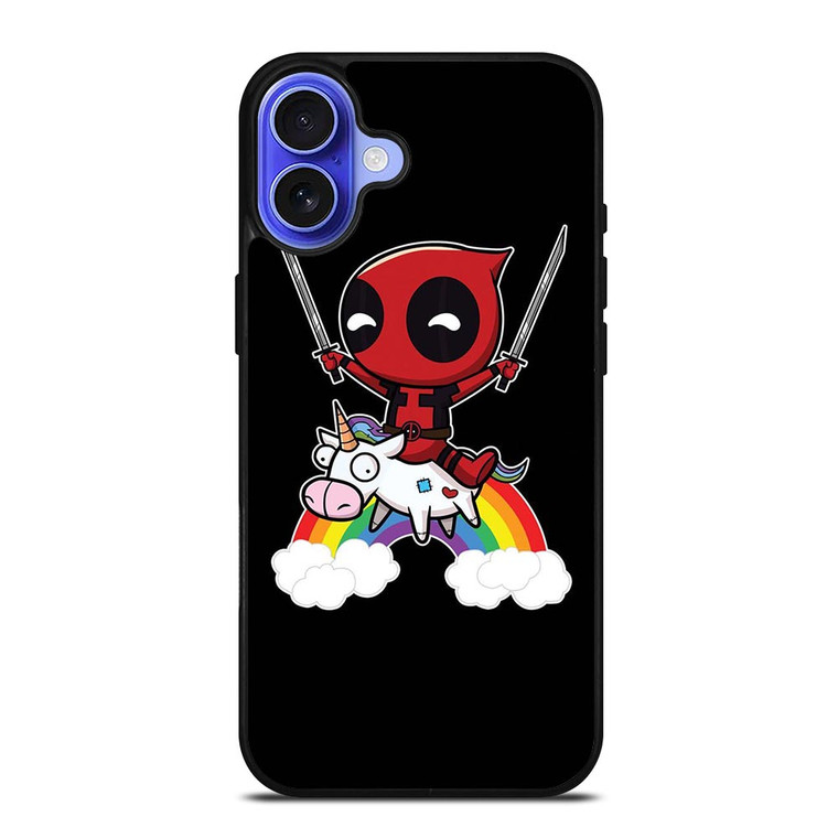 DEADPOOL UNICORN CUTE iPhone 16 Case