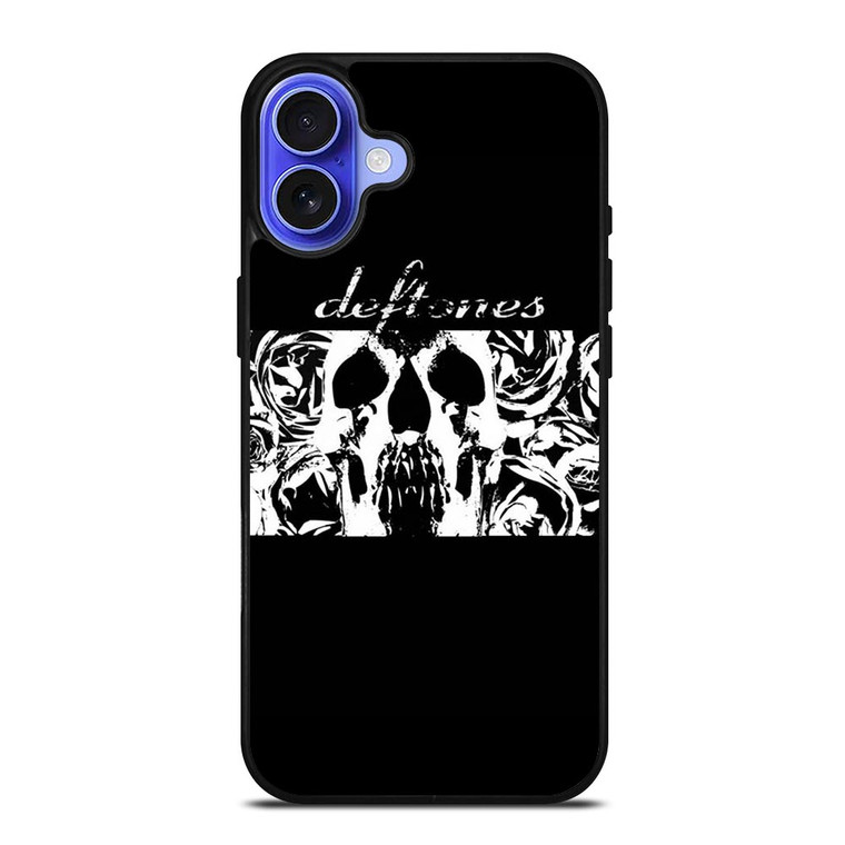 DEFTONES ROCK BAND LOGO iPhone 16 Case