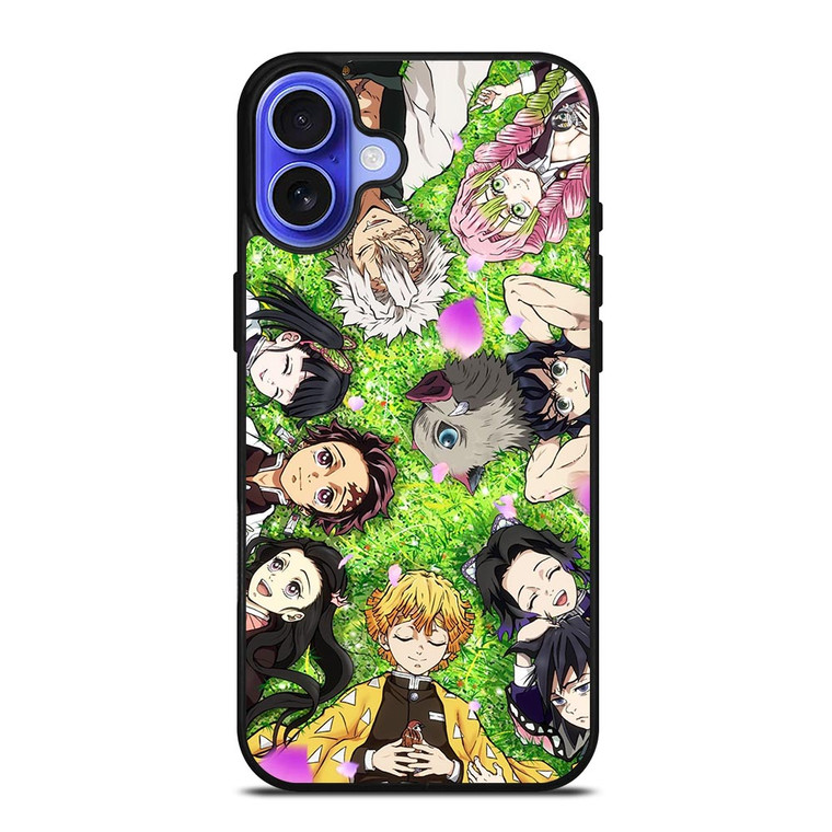 DEMON SLAYER CHARACTER ANIME iPhone 16 Case