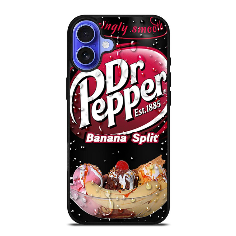 DR PEPPER BANANA SPLIT BOTTLE iPhone 16 Case
