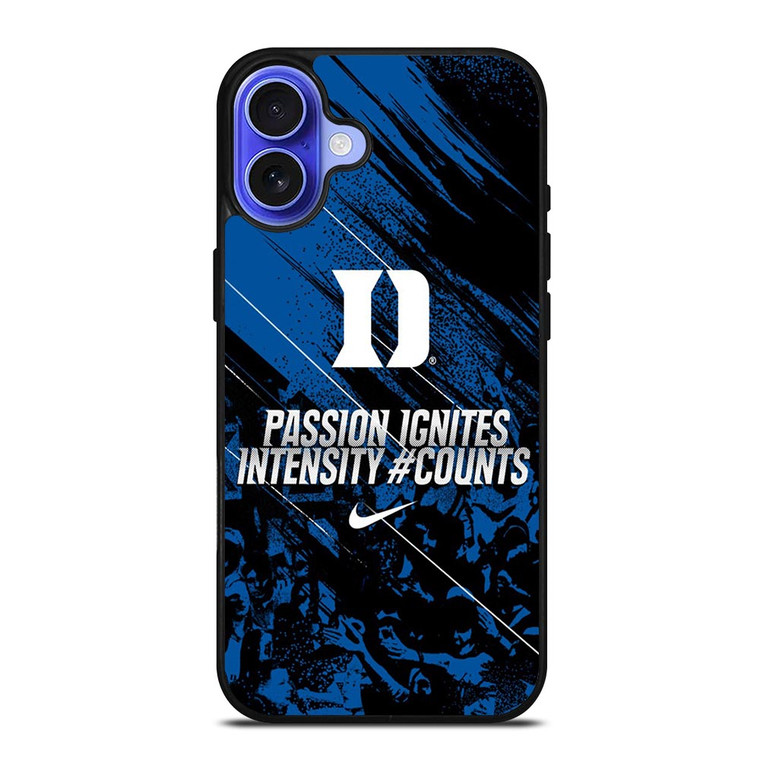 DUKE BLUE DEVILS PASSION IGNITES iPhone 16 Case