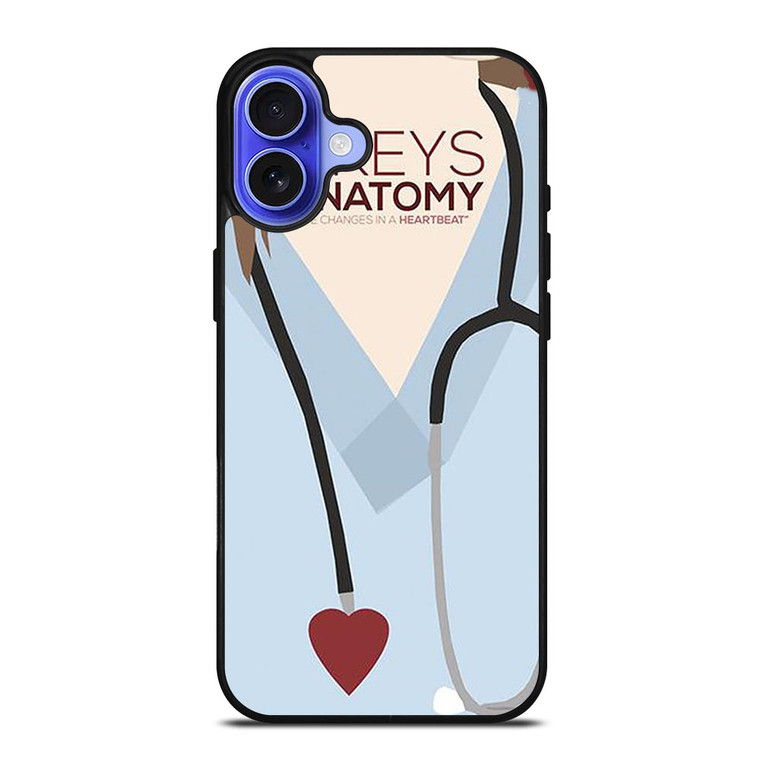GREY'S ANATOMY HEARTBEAT iPhone 16 Case