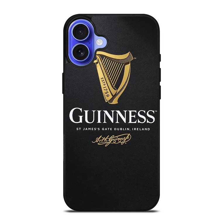 GUINNESS BEER LOGO IRELAND iPhone 16 Case