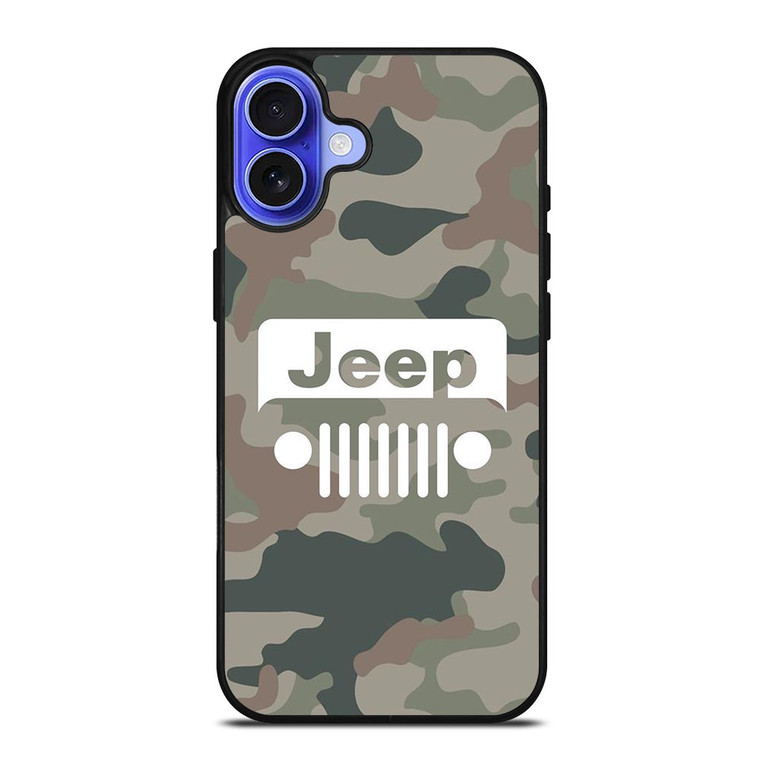 JEEP CAMO LOGO iPhone 16 Case