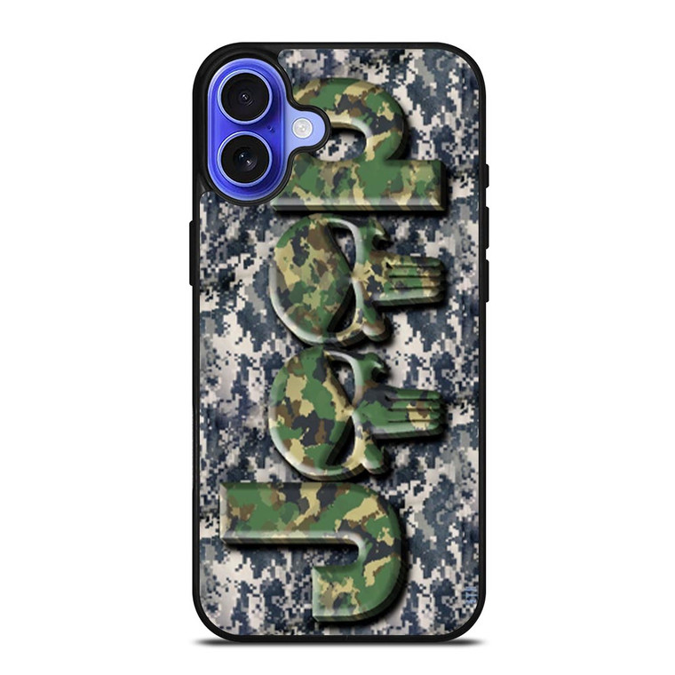 JEEP SKULL CAMO iPhone 16 Case