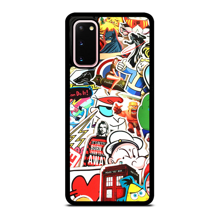 JMD STYLING STICKERS BOMB Samsung Galaxy S20 Case