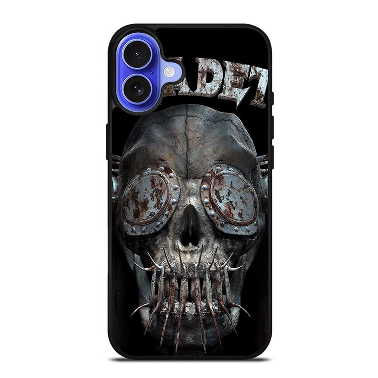MEGADETH HEAVY METAL iPhone 16 Case