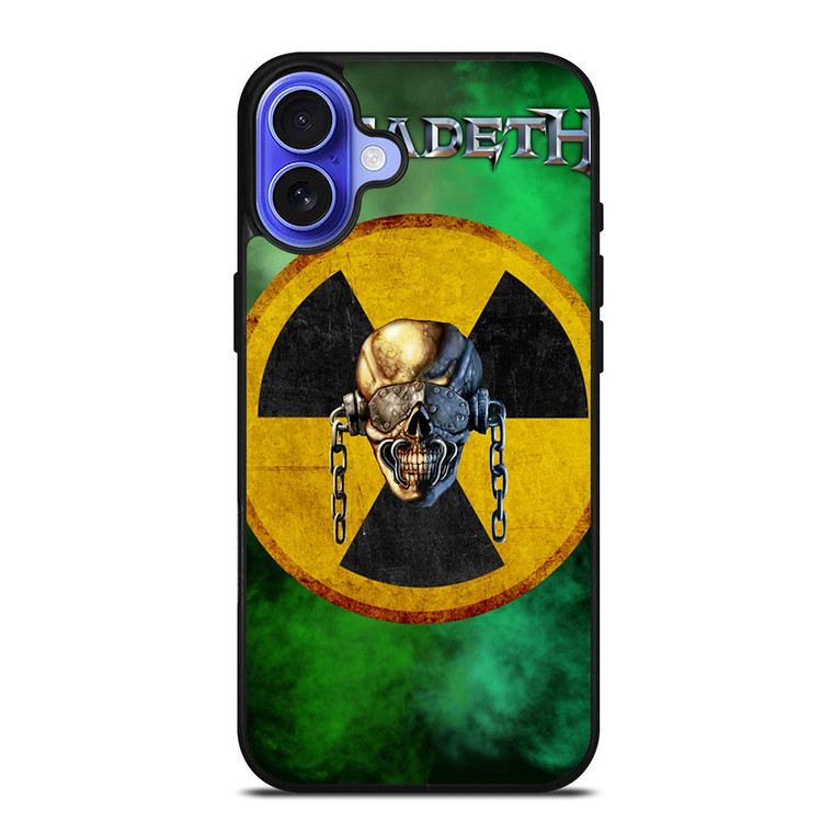 MEGADETH NUCKLEAR LOGO iPhone 16 Case