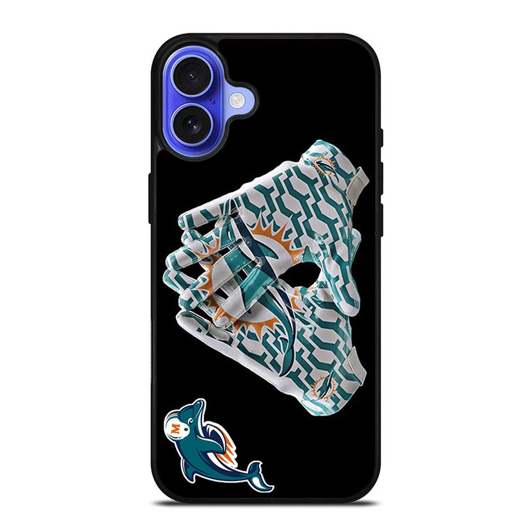 MIAMI DOLPHINS FOOTBALL iPhone 16 Case