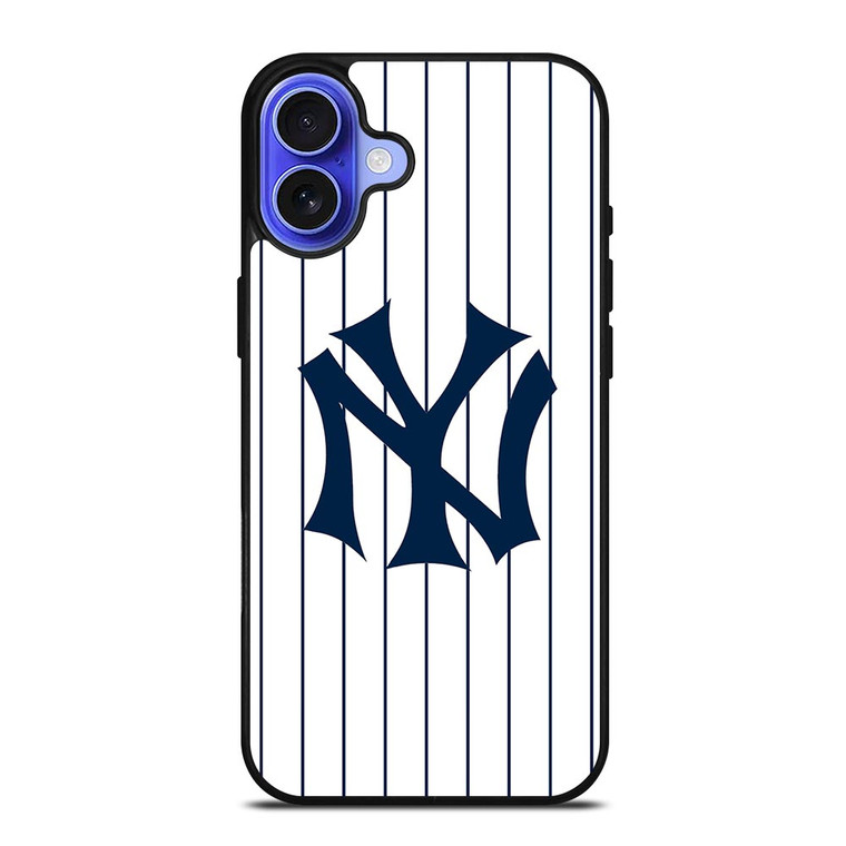 NEW YORK YANKEES JERSEY LOGO iPhone 16 Case