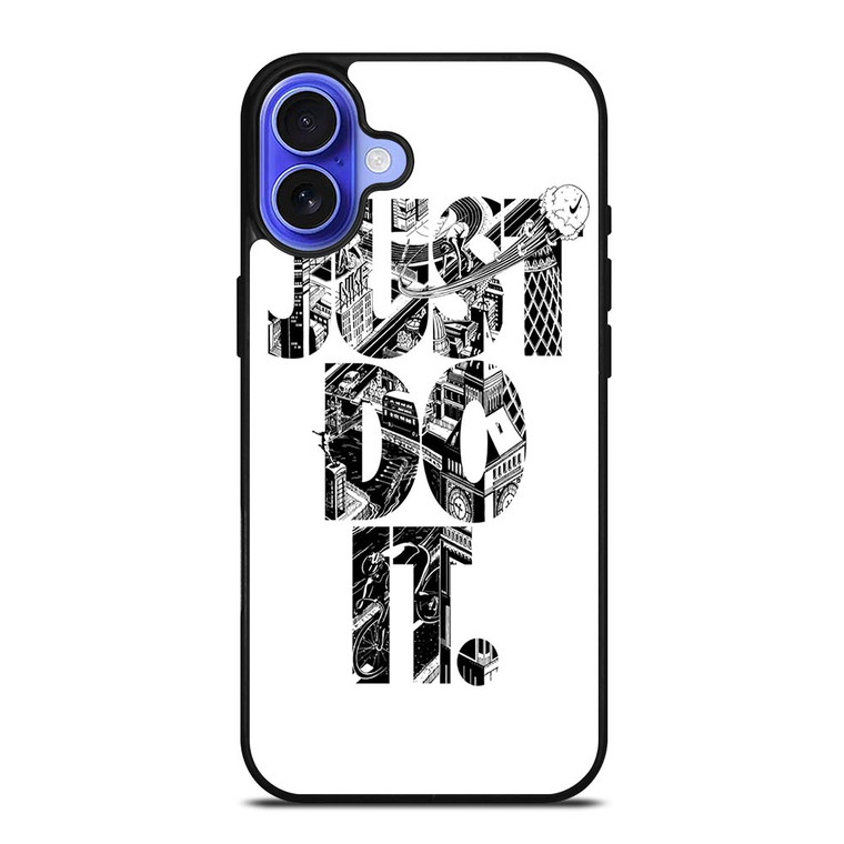 NIKE JUST DO IT TYPE iPhone 16 Case