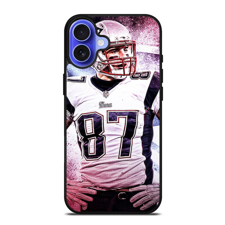 PATRIOTS ROB GRONKOWSKI iPhone 16 Case