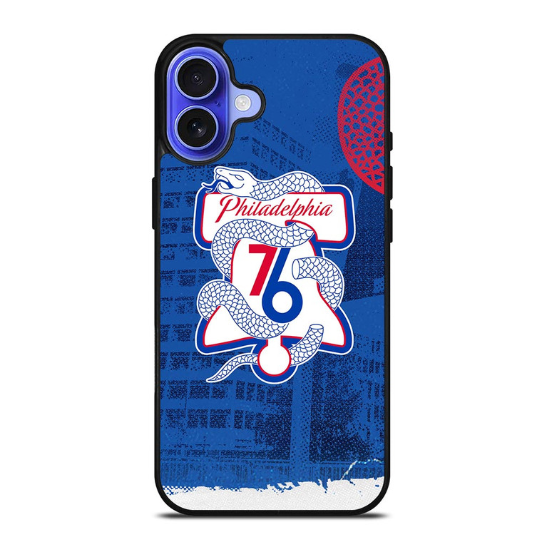 PHILADELPHIA 76ERS ICON iPhone 16 Case