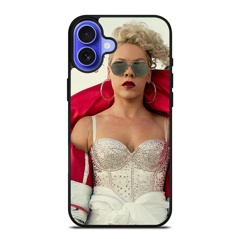 PINK BEAUTIFUL TRAUMA iPhone 16 Case