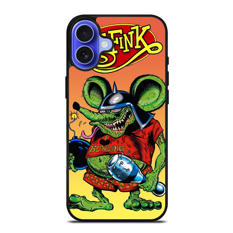 RAT FINK BOWLING iPhone 16 Case