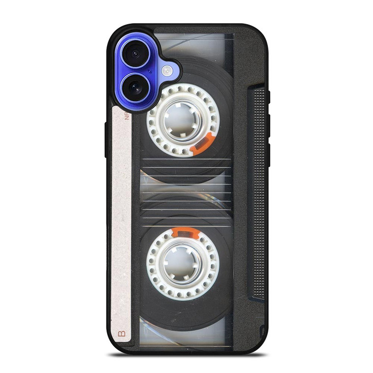 RETRO CASSETE TAPE iPhone 16 Case