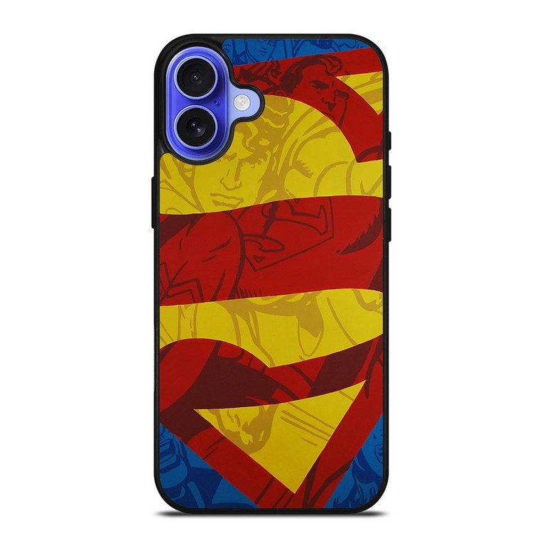 SUPERMAN LOGO COMIC iPhone 16 Case