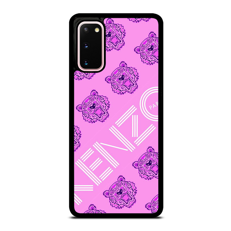 KENZO PARIS VIOLET LOGO Samsung Galaxy S20 Case
