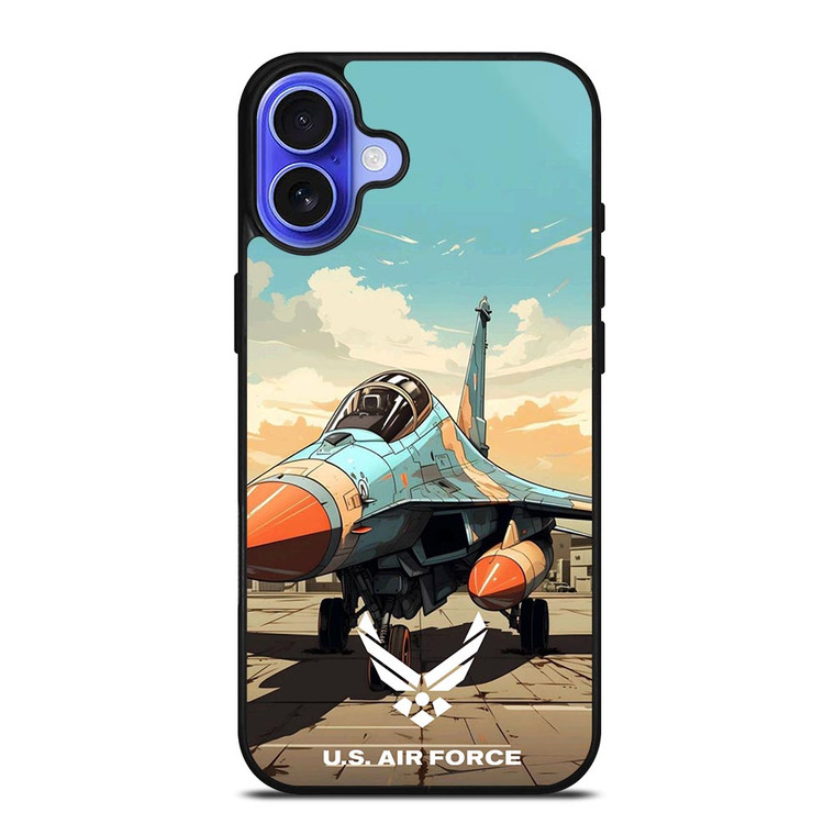 US AIR FORCE FIGHTER PLANE iPhone 16 Case