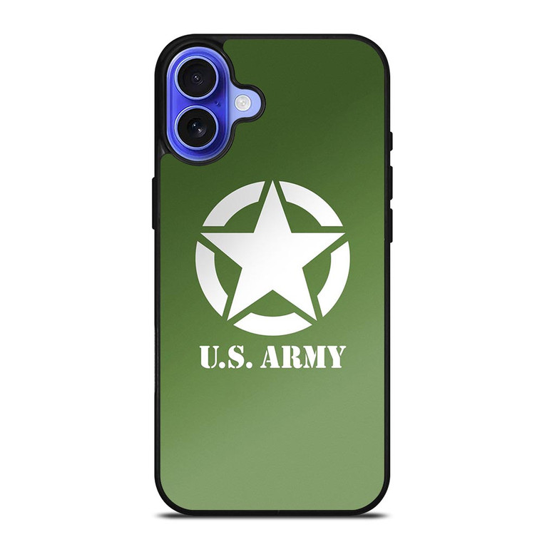 US ARMY LOGO GREEN iPhone 16 Case