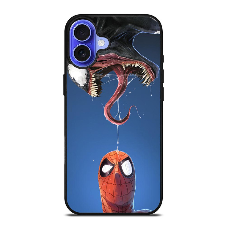 VENOM VS SPIDERMAN VILLAIN iPhone 16 Case