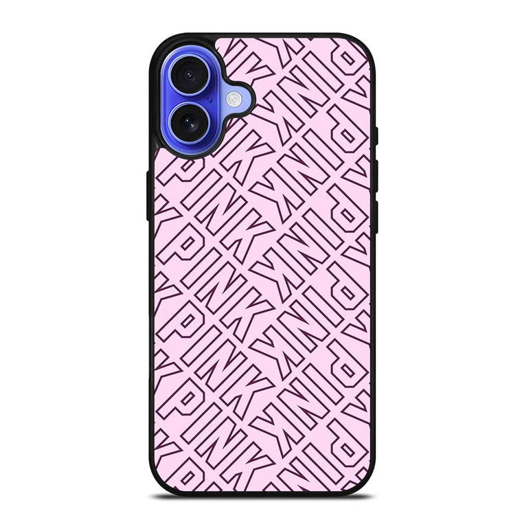 VICTORIA'S SECRET PINK LOGO 2 iPhone 16 Case