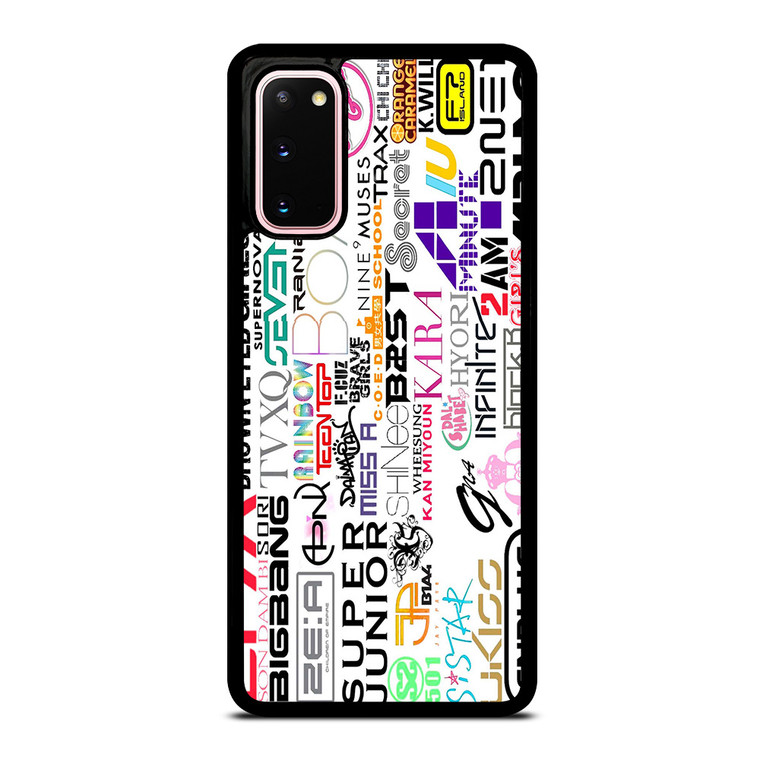 KPOP ALL BAND Samsung Galaxy S20 Case