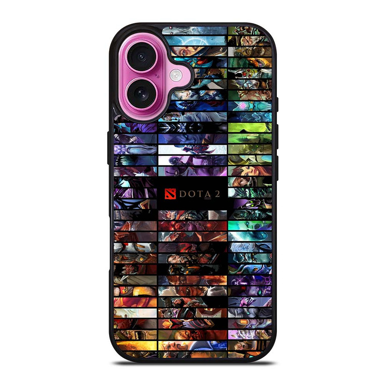 ALL HEROES DOTA 2 iPhone 16 Plus Case