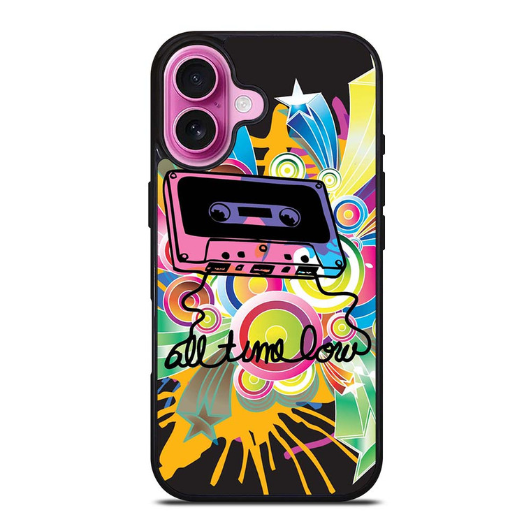 ALL TIME LOW RETRO CASSETE iPhone 16 Plus Case