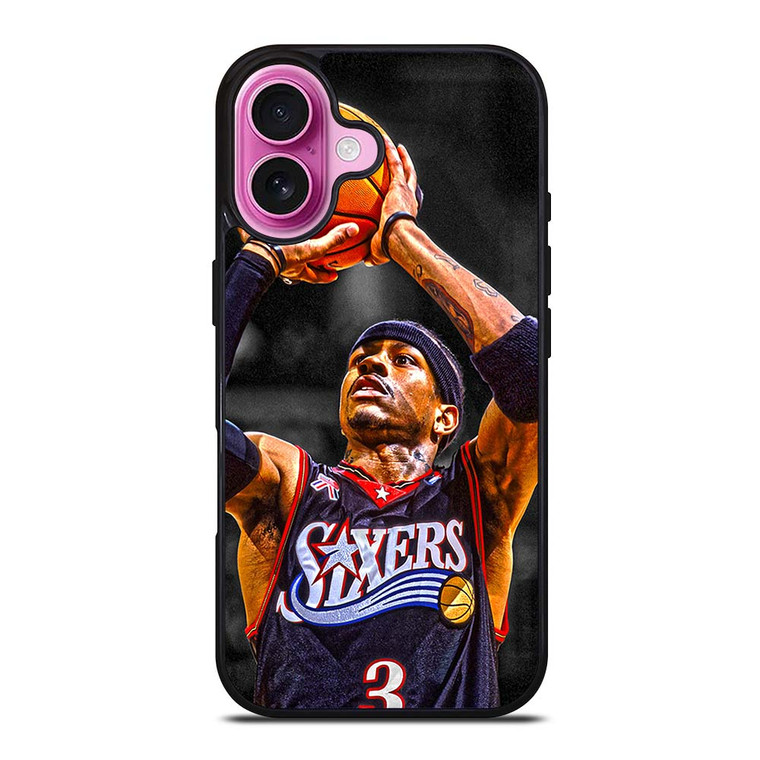 ALLEN IVERSEN 76ERS iPhone 16 Plus Case