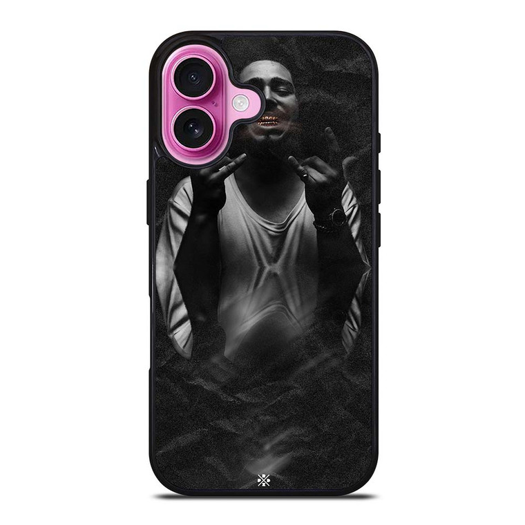 ASAP ROCKY BLACK RAPPER iPhone 16 Plus Case