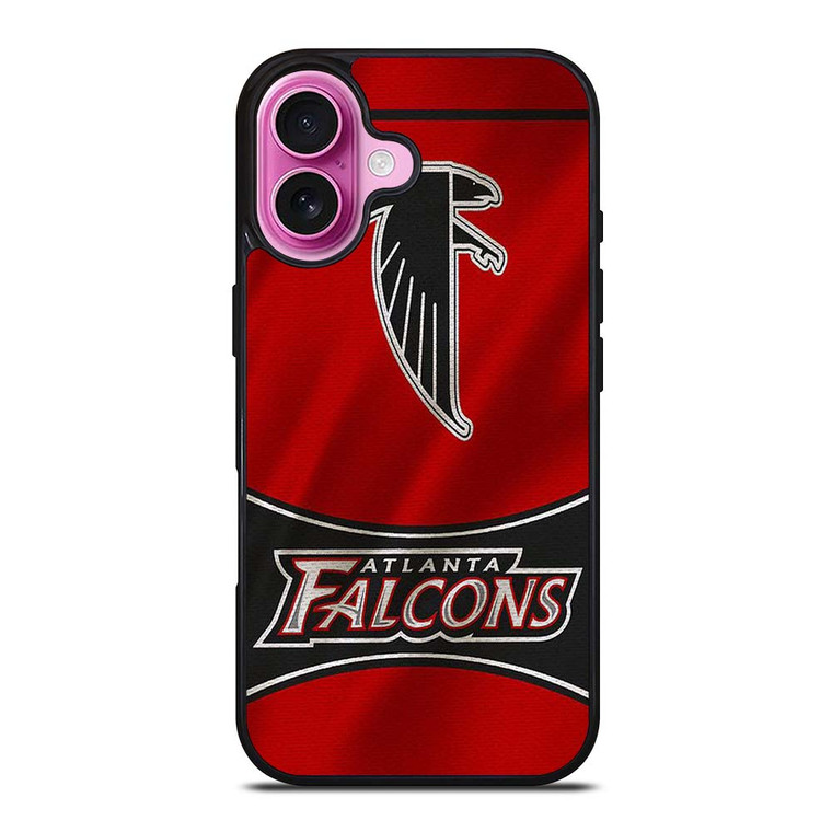 ATLANTA FALCONS NFL FLAG iPhone 16 Plus Case