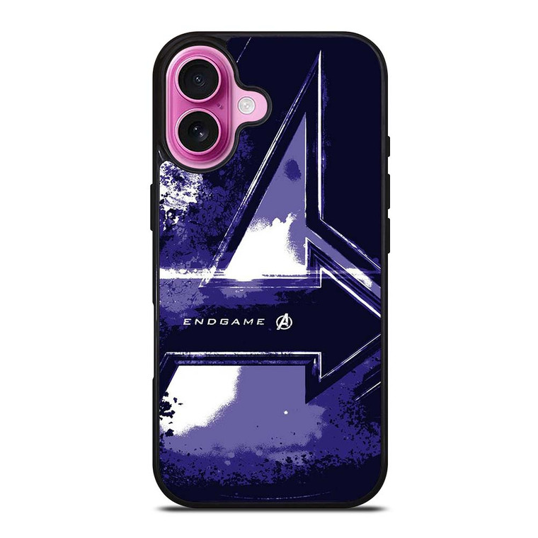 AVENGERS ENDGAME LOGO iPhone 16 Plus Case