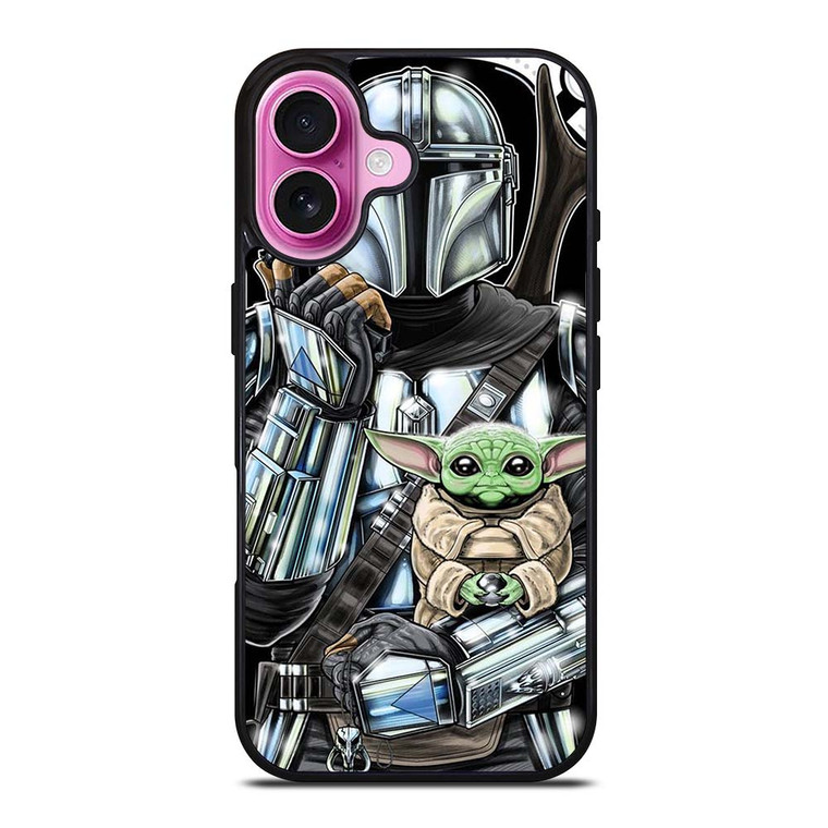 BABY YODA GROGU MANDALORIAN STAR WARS iPhone 16 Plus Case