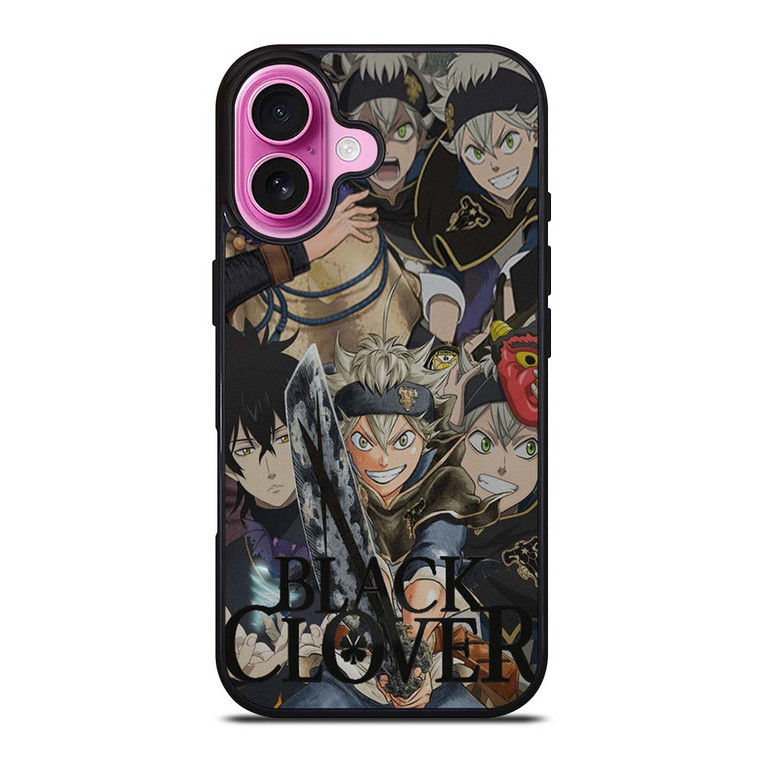 BLACK CLOVER ANIME ALL iPhone 16 Plus Case