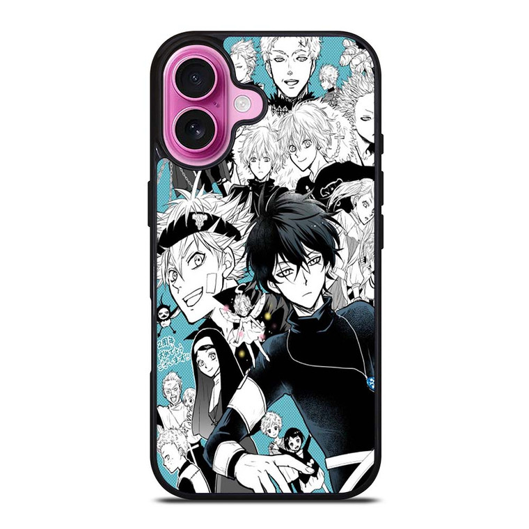 BLACK CLOVER ANIME COLLAGE iPhone 16 Plus Case