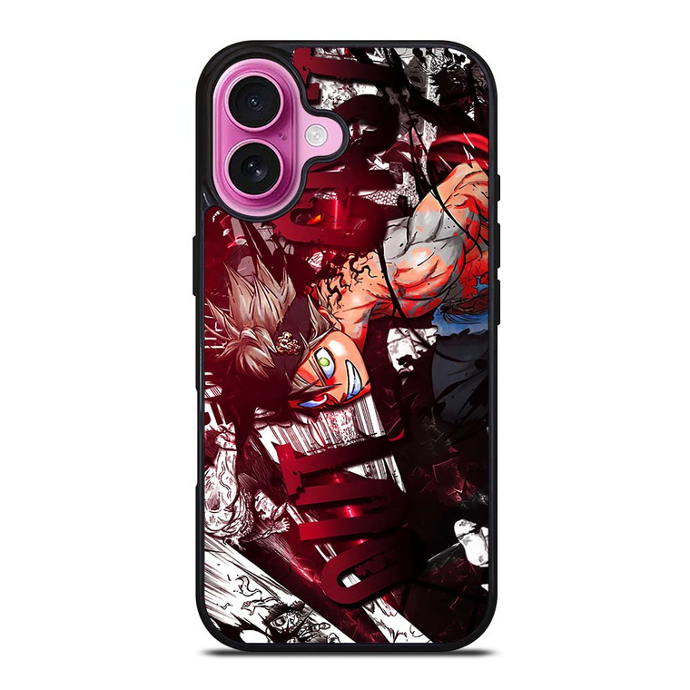 BLACK CLOVER ART ANIME iPhone 16 Plus Case
