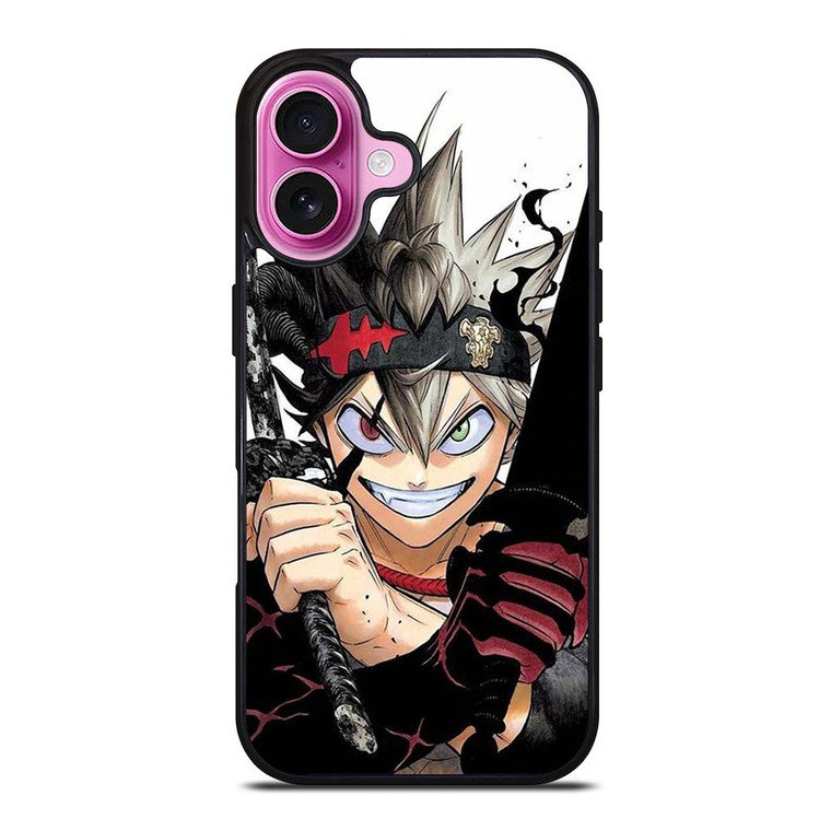 BLACK CLOVER ASTA MANGA ANIME CARTOON iPhone 16 Plus Case