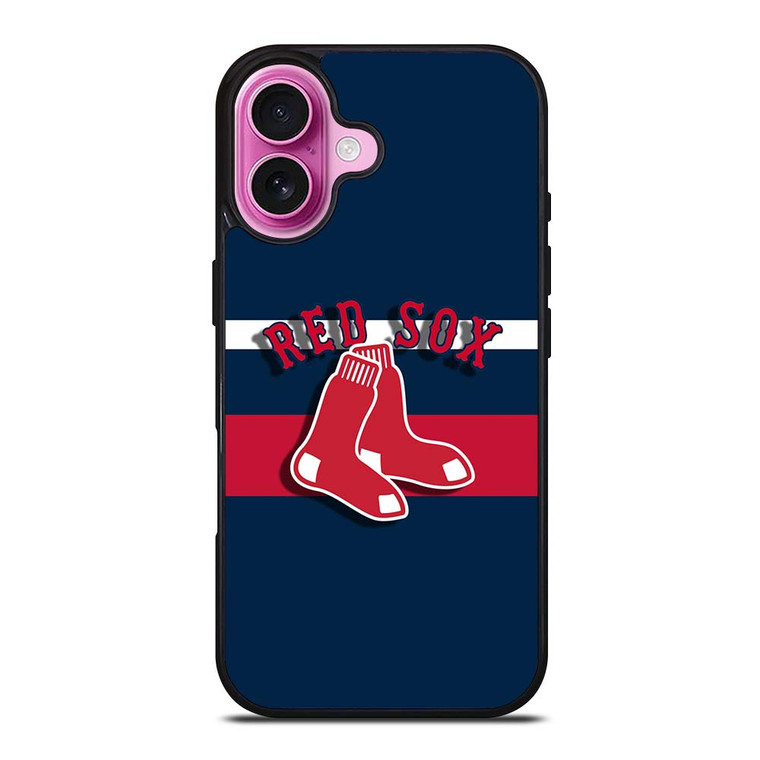 BOSTON RED SOX LOGO iPhone 16 Plus Case