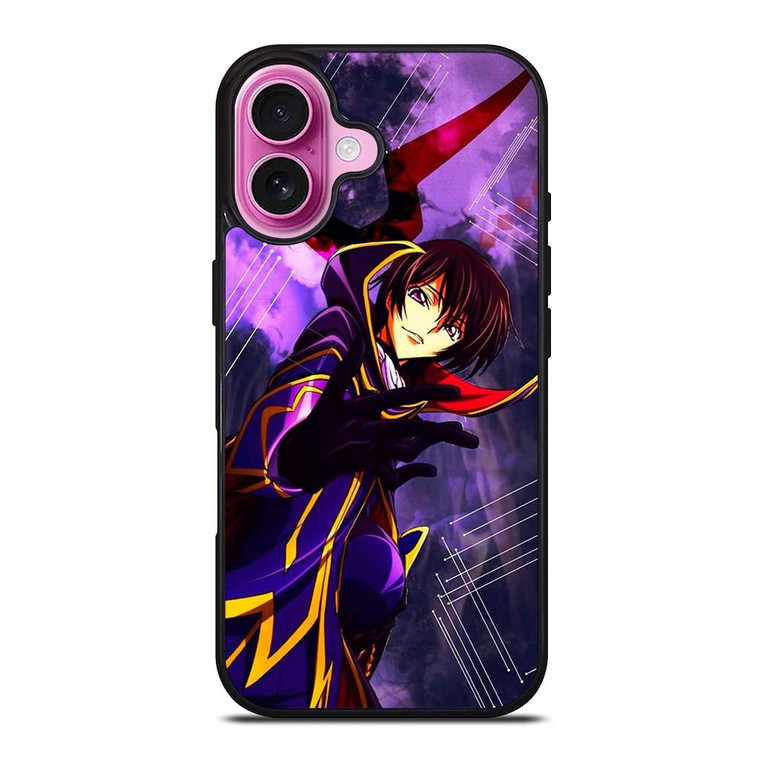 CODE GEASS LELOUCH CAMPEROUGE ANIME MANGA iPhone 16 Plus Case
