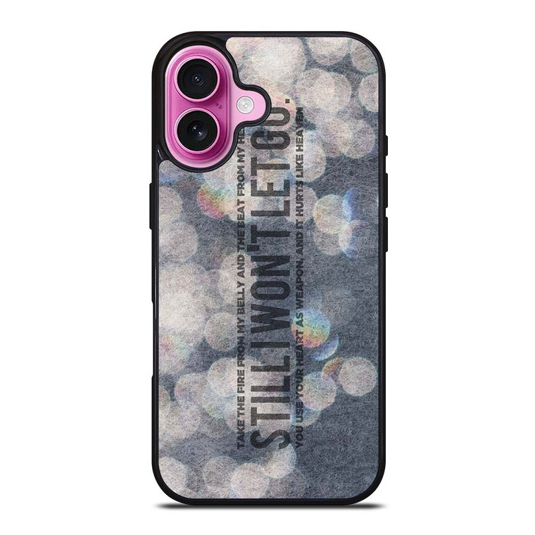 COLD PLAY LYRIC iPhone 16 Plus Case